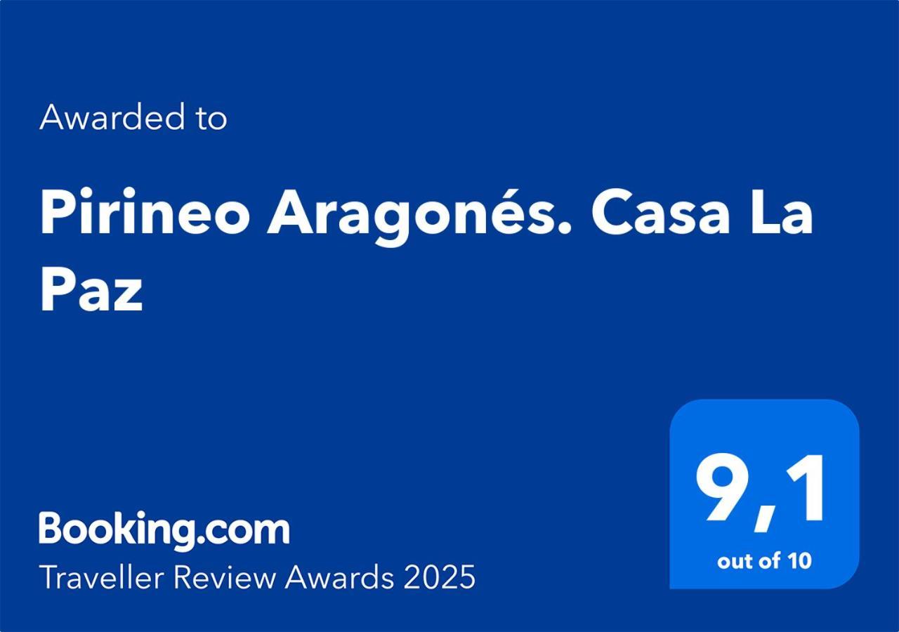 Sabiñánigo Pirineo Aragones. Casa La Pazヴィラ エクステリア 写真