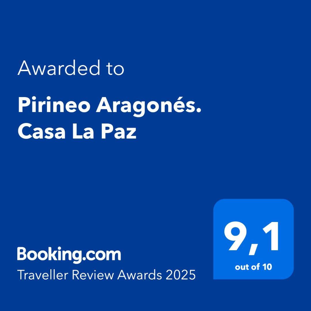 Sabiñánigo Pirineo Aragones. Casa La Pazヴィラ エクステリア 写真